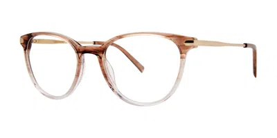 Vera Wang V716 Women's Glasses, Brown, Size 50