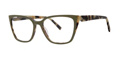 Vera Wang V737 Olive Tortoise Women's Glasses Green Size 53 - Free Lenses - Blue Light Block Available