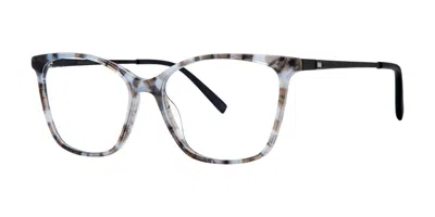 Vera Wang V741 Slate Tortoise Women's Glasses Tortoiseshell Size 53 - Free Lenses - Blue Light Block Available In Gray