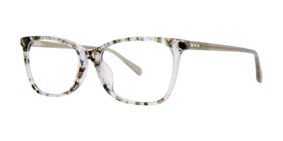 Vera Wang Va55 Ink Swatch Occhiali Da Vista Chiari Per Uomo (solo Montatura) In Brown