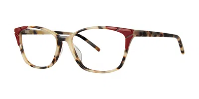 Vera Wang Va61 Women's Glasses, Tortoiseshell, Size 54 In Red