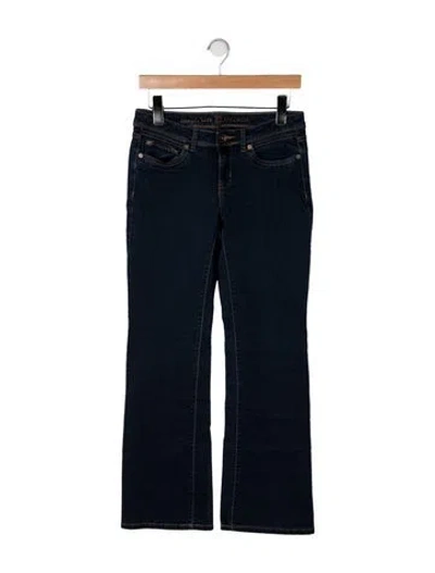 Pre-owned Vera Wang Vintage Flared Jeans In Blue