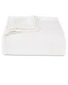 Vera Wang Waffleweave White Blanket Collection Bedding