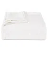 Vera Wang Waffleweave White Blanket Collection Bedding In White