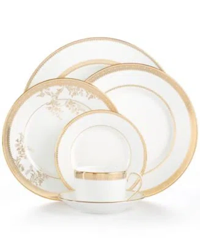 Vera Wang Wedgwood Dinnerware Lace Gold Collection In Multi