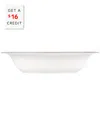 Vera Wang Wedgwood Vera Wang For Wedgwood Lace Open Vegetable Bowl Oval 9.75in With $18 Credit In White