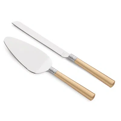 Vera Wang With Love Gold 2 Piece Cake / Pastry Server