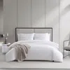 Vera Wang Zig Zag Cotton Sateen Queen Duvet Cover Set