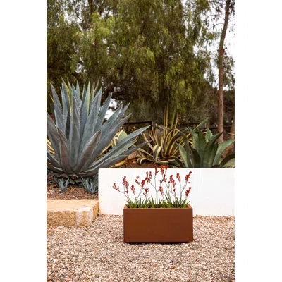 Veradek Corten Steel Series Long Box Planter