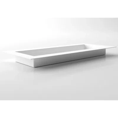 Veradek Geo Series Stainless Steel Planter Box In White