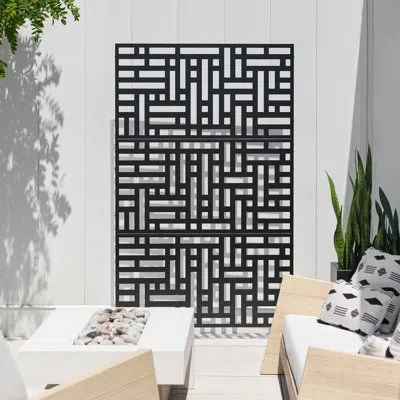 Veradek Screen Series Black Plastic Block Pattern Screen Set