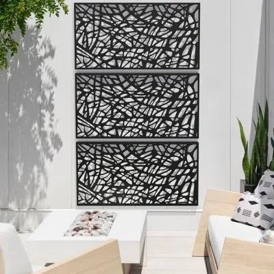 Veradek Screen Series Web Plastic Black Screen Panel