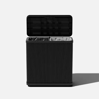 Veradek Tambour Waste Bin In Black