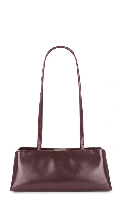 Verafied Ãclair Bag In Burgundy
