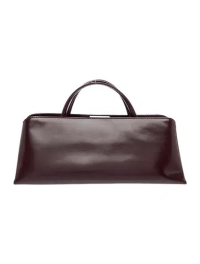 Pre-owned Verafied Leather Shoulder Bag In Grey