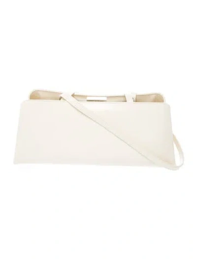 Pre-owned Verafied Leather Shoulder Bag In Neutrals