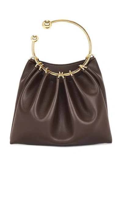Verafied Ring Handle Bag In Brown