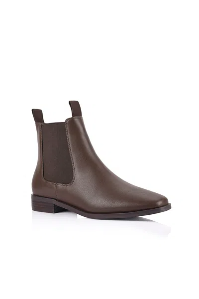 Verali Harper Chelsea Boots In Brown