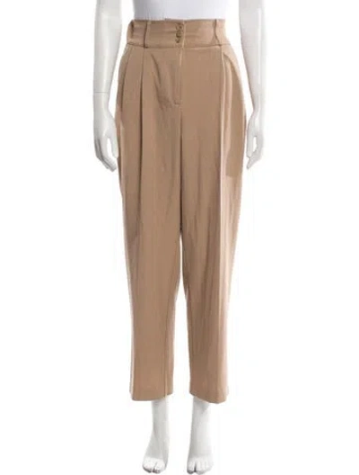 Pre-owned Verandah Straight Leg Pants In Neutral