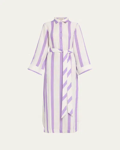 Verandah The Kurta Maxi Dress Coverup In Pattern