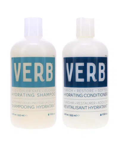 VERB VERB 2 PACK 12OZ HYDRATING SHAMPOO HYDRATING CONDITIONER