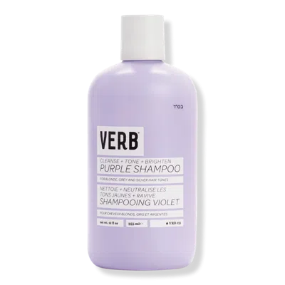 Verb Brightening Purple Shampoo For Blonde Hair - 12.0 oz