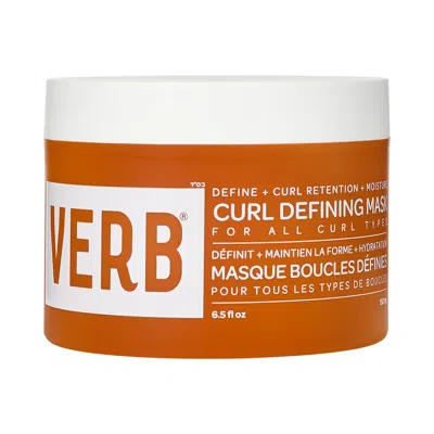 Verb Curl Defining Mask For Waves, Curls, And Coils 6.5 oz In White