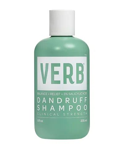 Verb Dandruff Shampoo With Salicylic Acid 8 oz / 355 ml In White