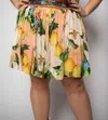 Verb Melody Shorts In Multiprint In Multi