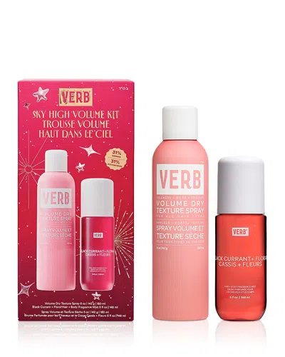 Verb Sky High Volume Gift Set In Red