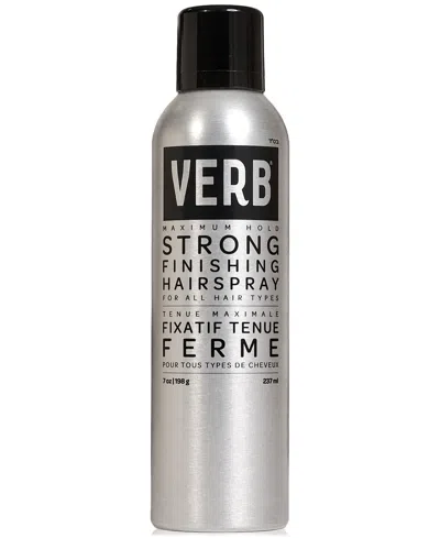 Verb Strong Finishing Hairspray, 7 Oz. In No Color