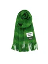 Verb To Do "new York Vibes" Scarf Accessories In Green