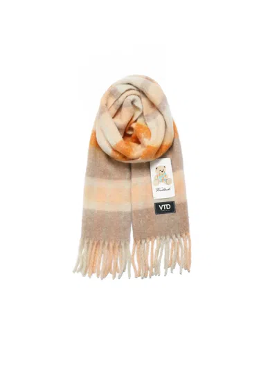 Verb To Do "teddy Black" Scarf In Multi