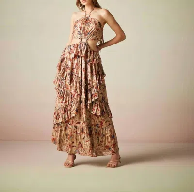 Verb Valerie Maxi Dress In Brown In Neutral