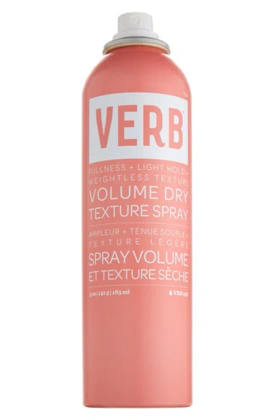 Verb Volume Dry Texture Spray, 5 oz In White
