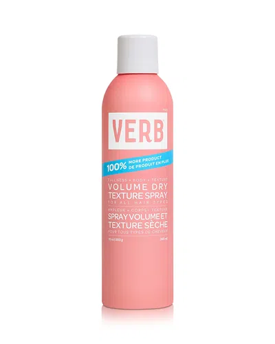 Verb Volume Dry Texture Spray Jumbo 10 Oz. In Transparent