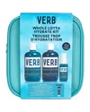 Verb Whole Lotta Hydrate Hair Care Kit ($71 Value)