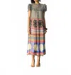Verb Women's Lee Dress In Multi In Brown