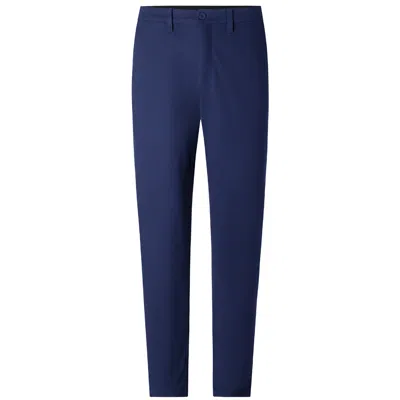 Vercate Men's Blue Trouser - Chino - Hidden Pocket - Navy