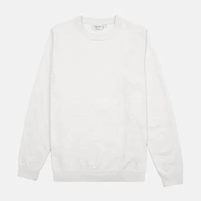 Vercate Men's Crewneck Pullover - Off White