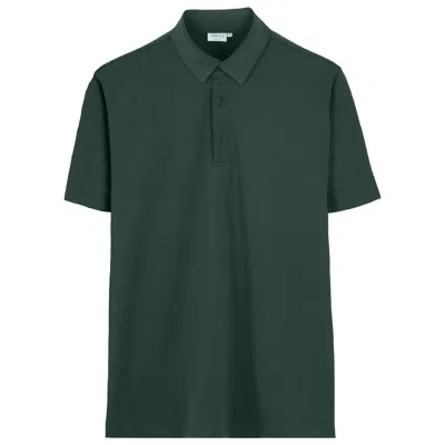 Vercate Men's Green / Blue Non Iron Polo Shirt - Turquoise In Green/blue