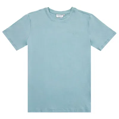 Vercate Men's Knitted T-shirt - Light Blue