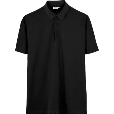 Vercate Men's Non Iron Polo Shirt - Black
