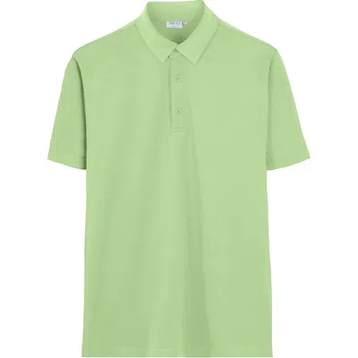 Vercate Men's Non Iron Polo Shirt - Green Lemon