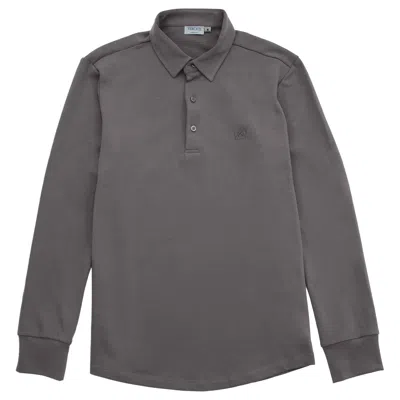 Vercate Men's Non-iron Polo Shirt - Grey