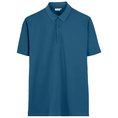 Vercate Men's Non Iron Polo Shirt - Royal Blue