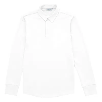 Vercate Men's Non-iron Polo Shirt - White