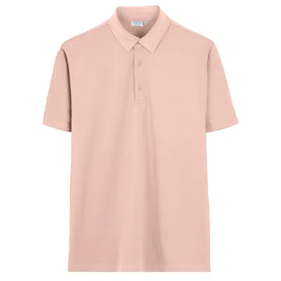 Vercate Men's Pink / Purple Non Iron Polo Shirt - Pink In Pink/purple