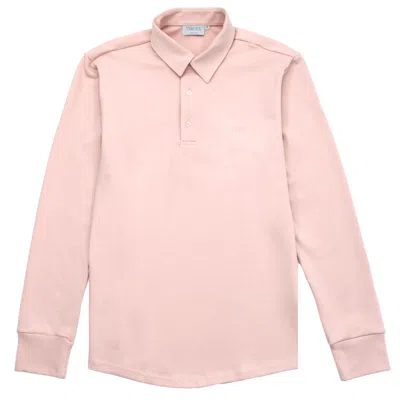 Vercate Men's Pink / Purple Non-iron Polo Shirt - Pink In Pink/purple