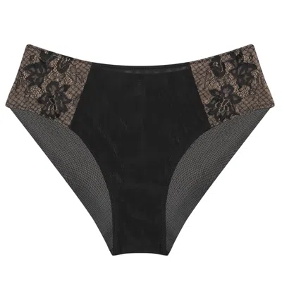 Verdant Intimates Women's Black Capsule Bikini
